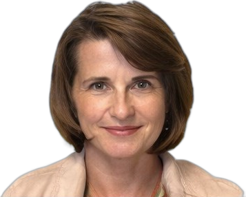 Patchita, biographe et co-écrivaine, souriante